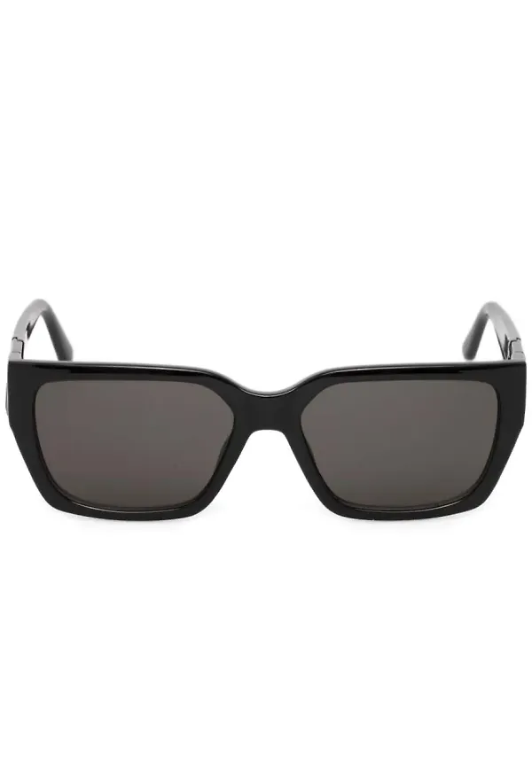 GUESS EYEWEAR rektangulära solglasögon - Svart