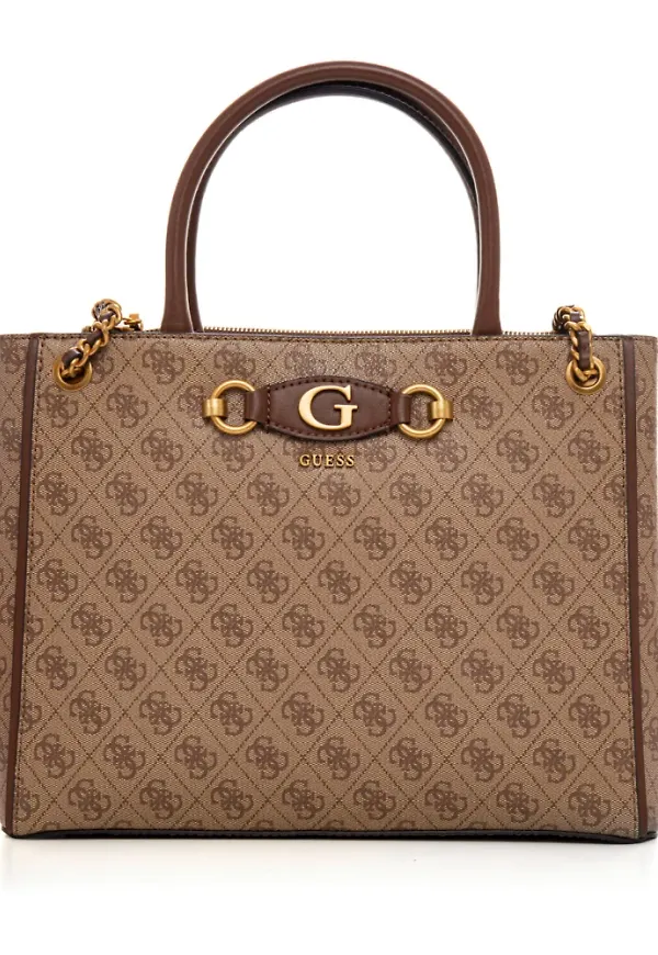 Guess izzy Big rectangular bag Brun, Dam