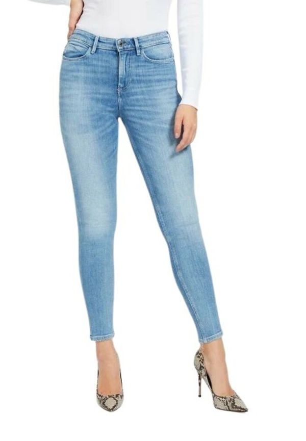 Guess Jeans W1Ya46 D4Gv3-Crl1 Blå, Dam