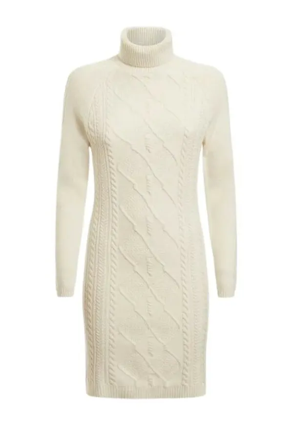 Guess Knitted Dresses Beige, Dam
