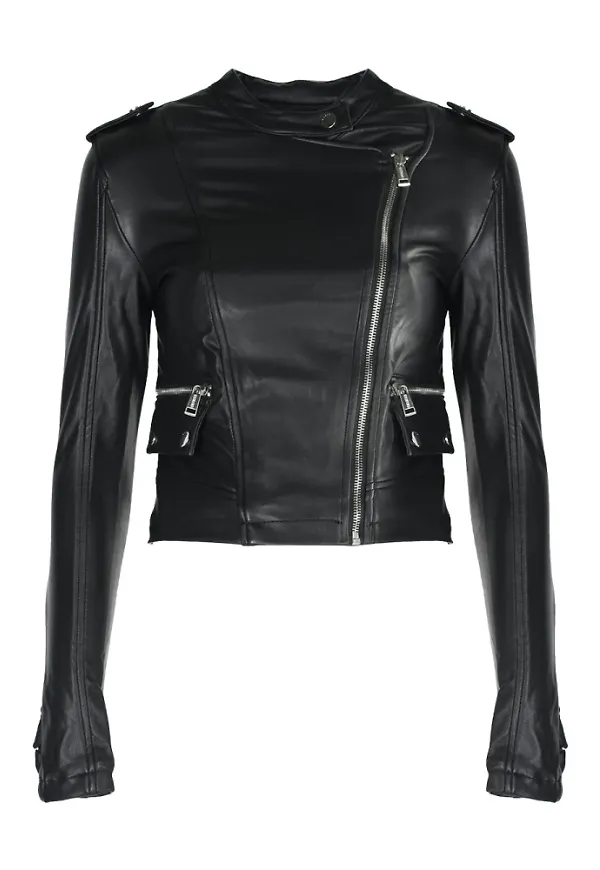 Guess Ljus jacka Svart, Dam