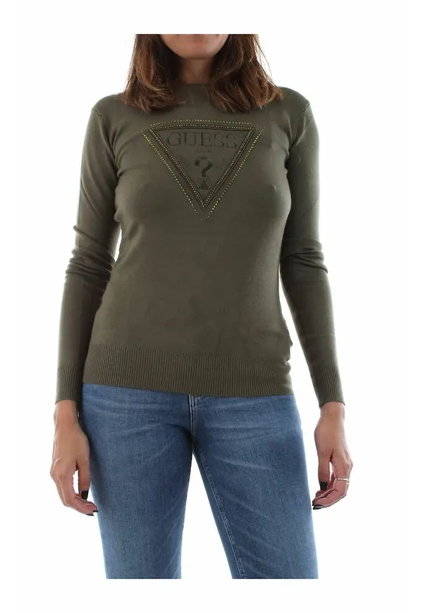 Guess Maglie W2Yr29 Z2Nq0-G8F6 Grön, Dam