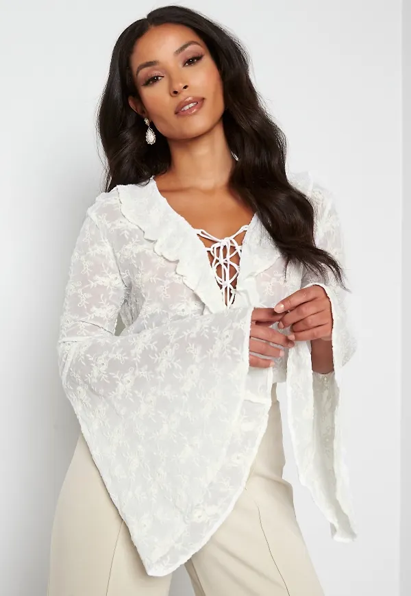 Guess Silvana Top G011 Pure White S