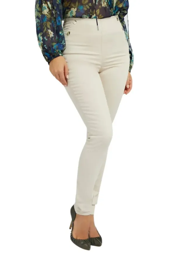 Guess Slim-fit jeans Beige, Dam