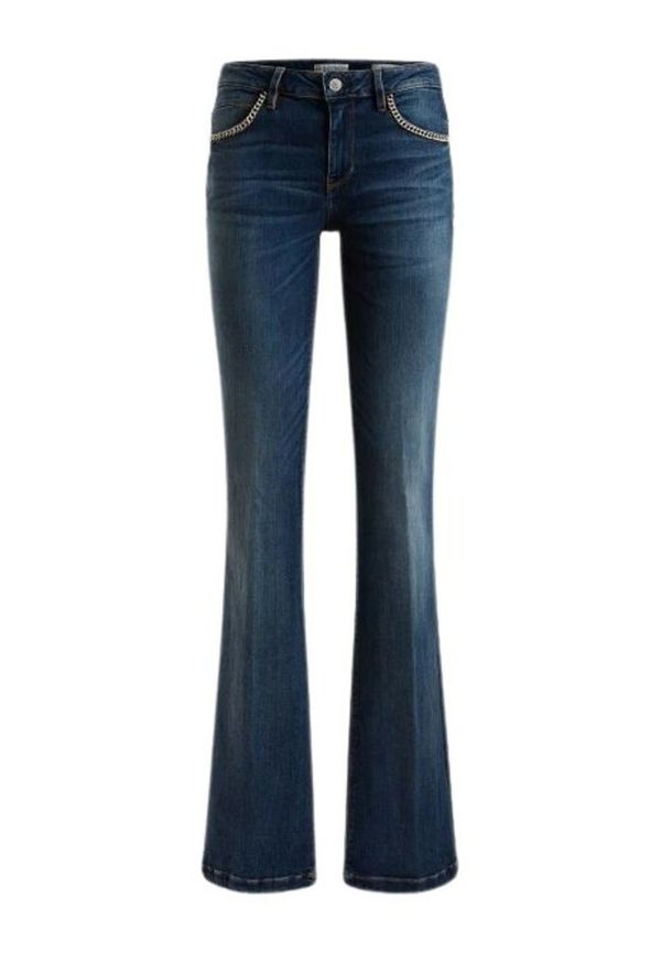 Guess Straight Jeans Blå, Dam