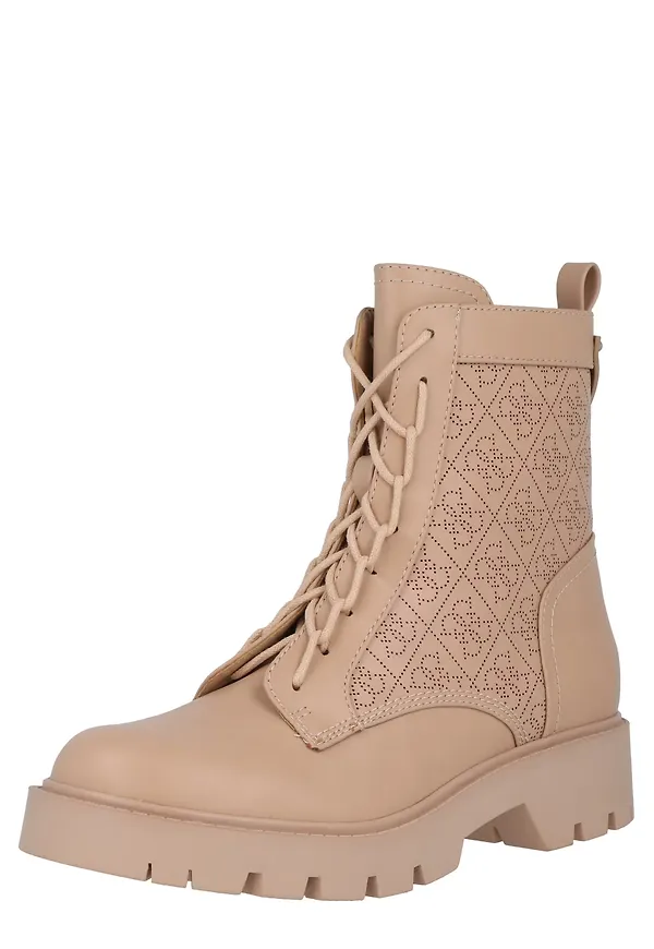 GUESS Stövlett med snörning 'Raziela' sand