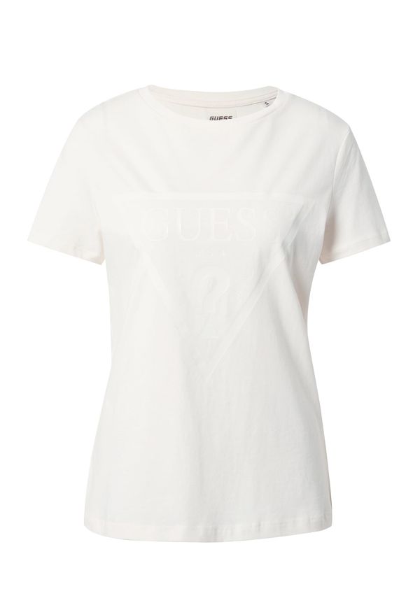 GUESS T-shirt 'Adele' beige / vit