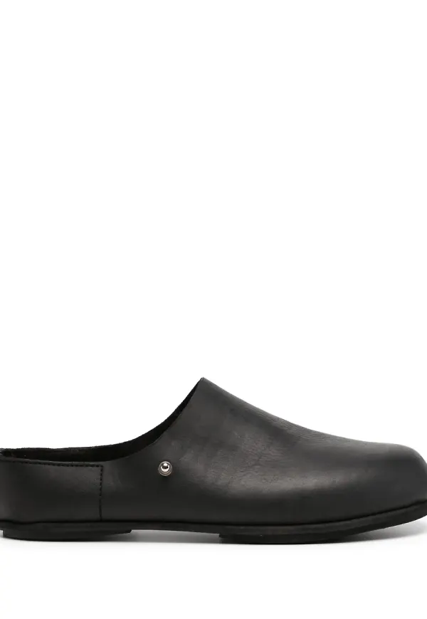 Guidi slip-ons i läder - Svart