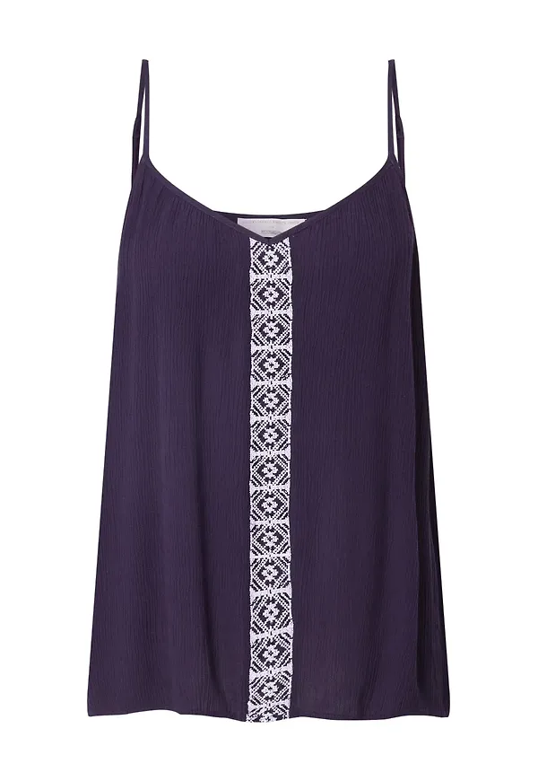 Guido Maria Kretschmer Collection Topp 'JARINA' marinblå / vit