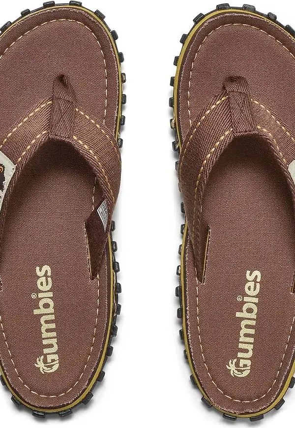 Gumbies Unisex Islander Classic Brown