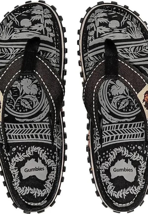 Gumbies Unisex Islander Midnight Black