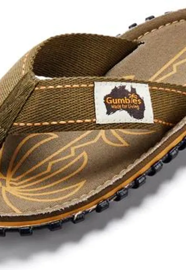 Gumbies Unisex Islander Palm Leaf Khaki