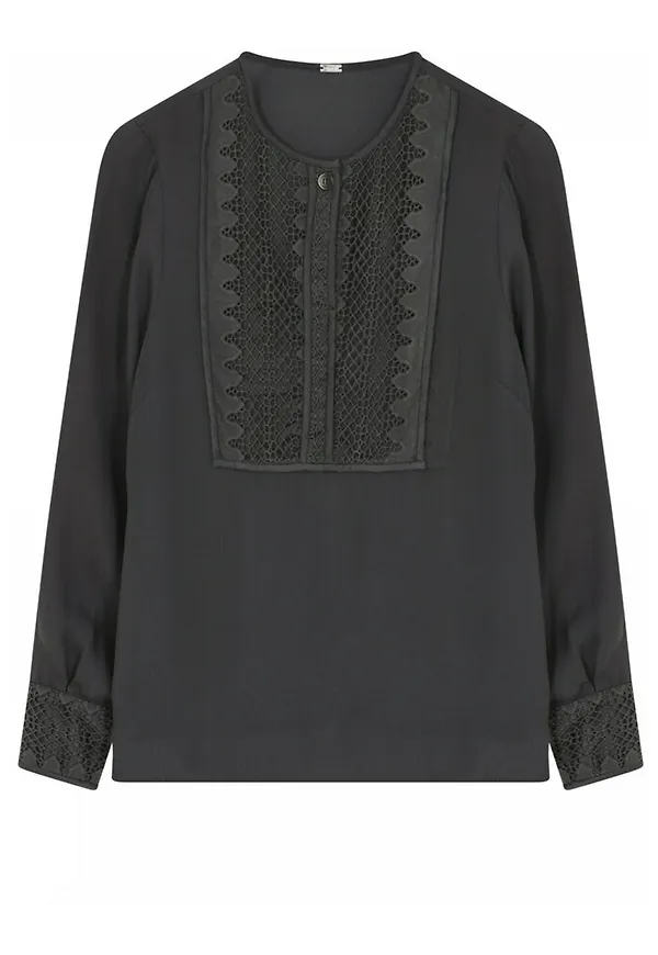 Gustav - Blusar - Svart - Dam - Storlek: Xl,Xs,L,S,M