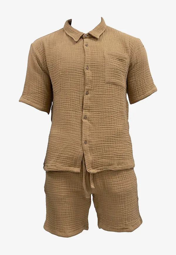 Gustav Ovland - Pyjamas Nicola - Beige