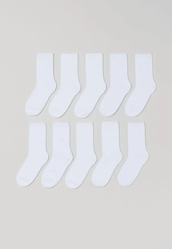 H & M - 10-pack strumpor - Vit