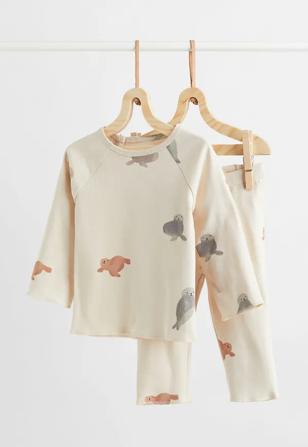 H & M - 2-delat set - Beige
