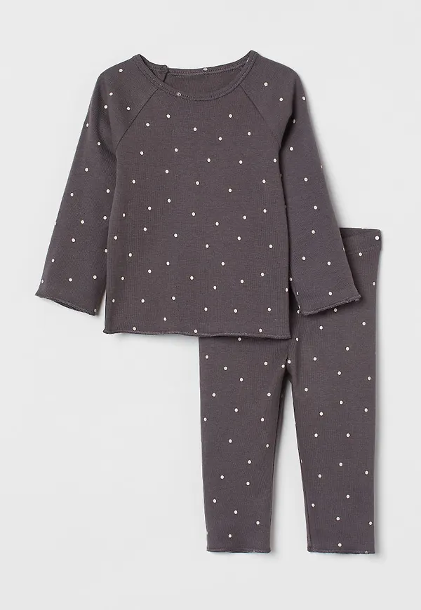 H & M - 2-delat set - Grå