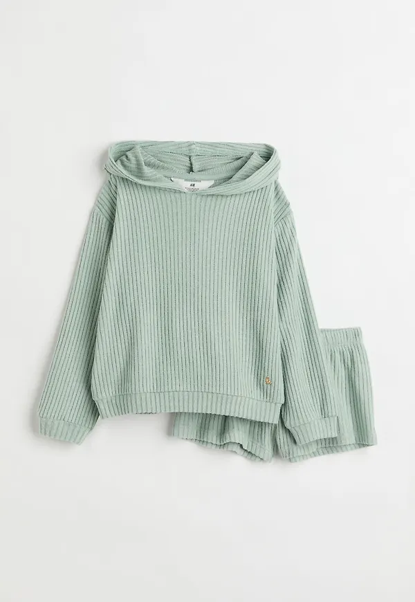 H & M - 2-delat set - Grön