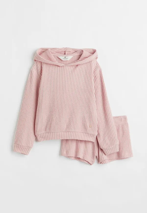 H & M - 2-delat set - Rosa
