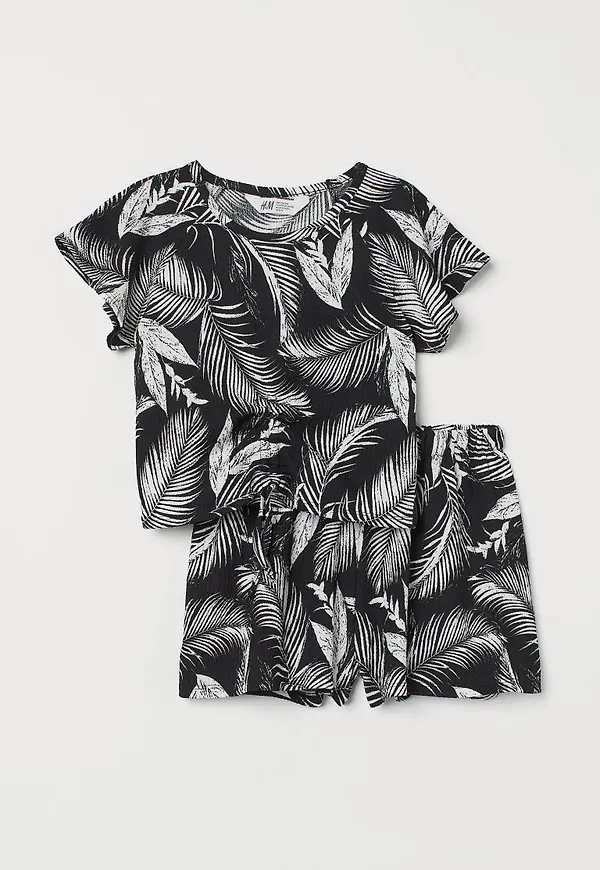 H & M - 2-delat set - Svart