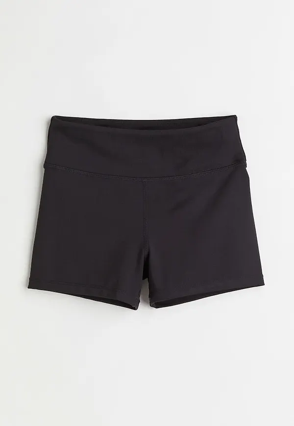H & M - 2-pack kort cykelbyxa - Svart