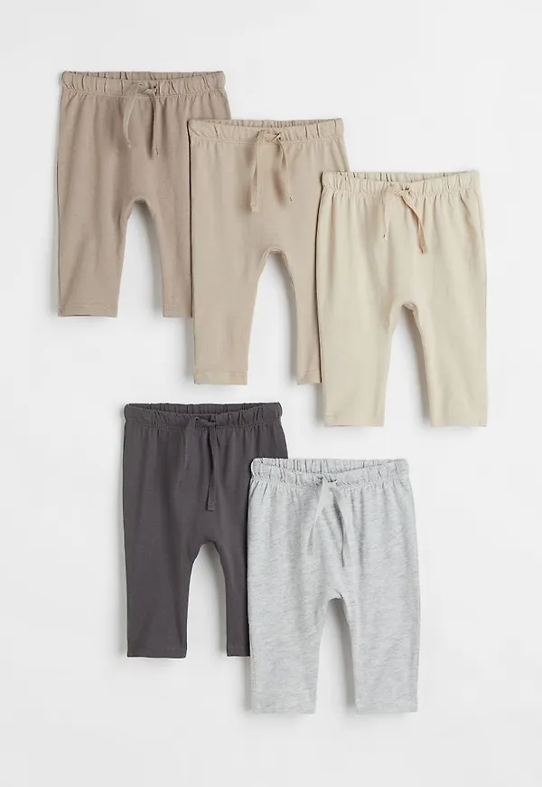 H & M - 5-pack bomullsbyxa - Grå