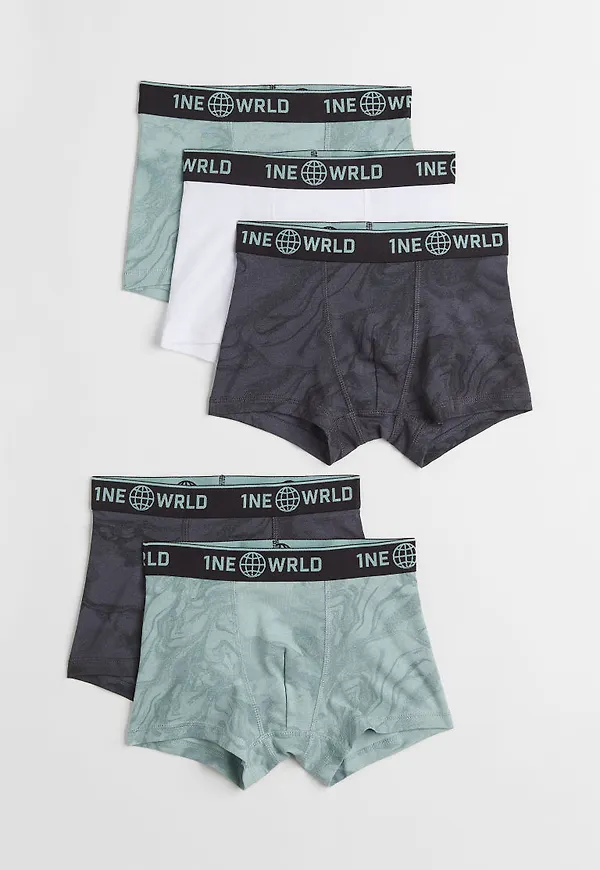 H & M - 5-pack boxer shorts - Turkos