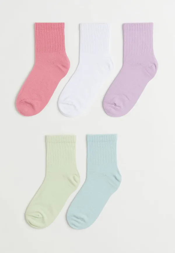 H & M - 5-pack strumpor - Turkos