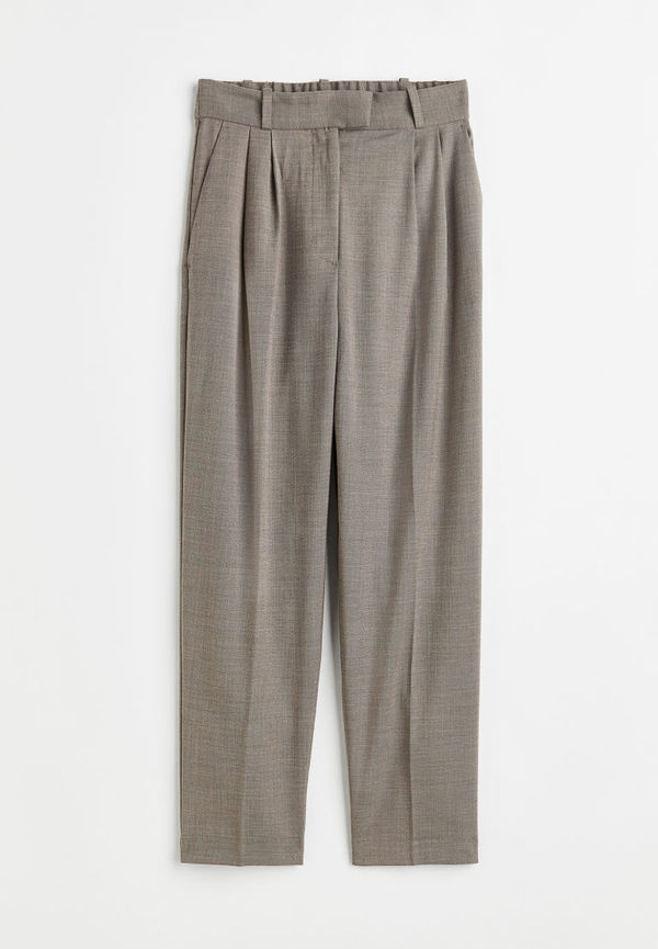 H & M - Ankellång byxa - Grå