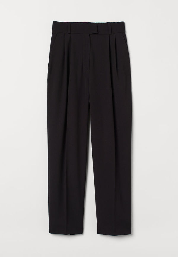 H & M - Ankellång byxa - Svart