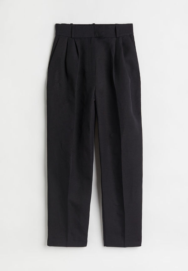 H & M - Ankellång byxa - Svart
