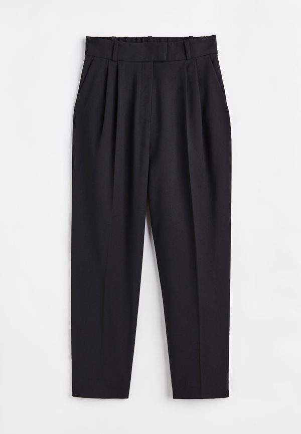 H & M - Ankellång byxa - Svart