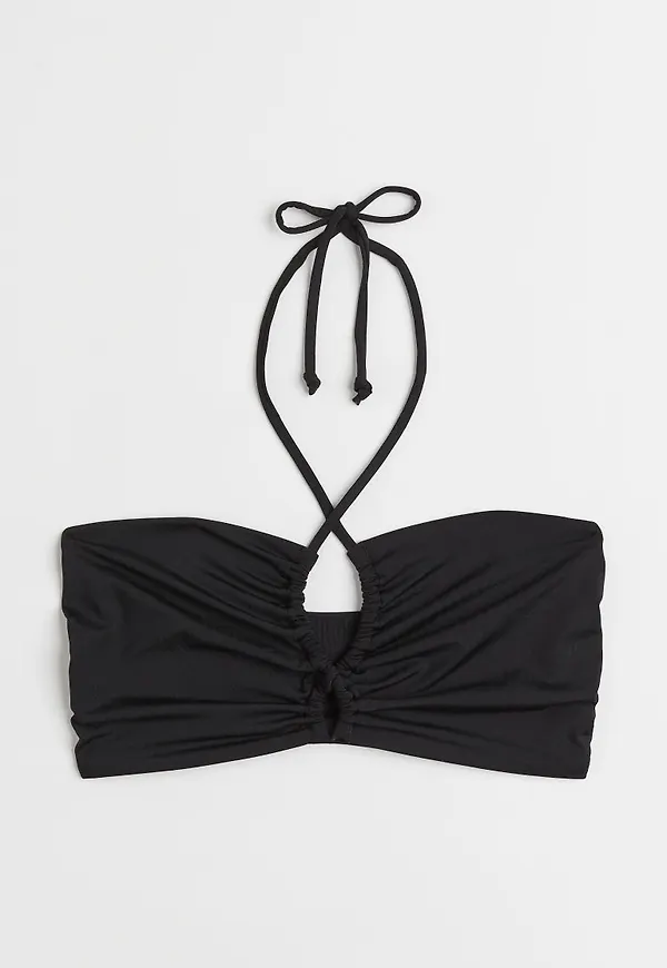 H & M - Bandeaubikini-bh - Svart