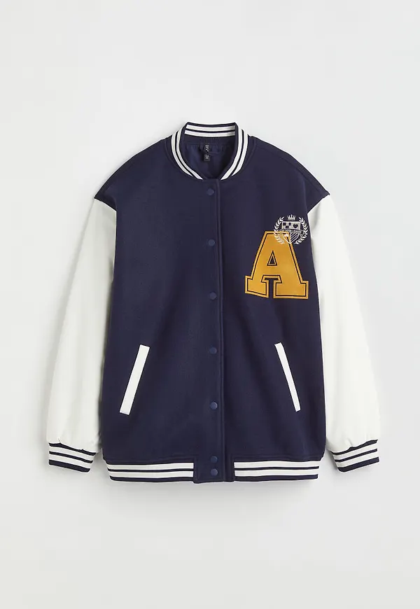 H & M - Baseballjacka - Blå