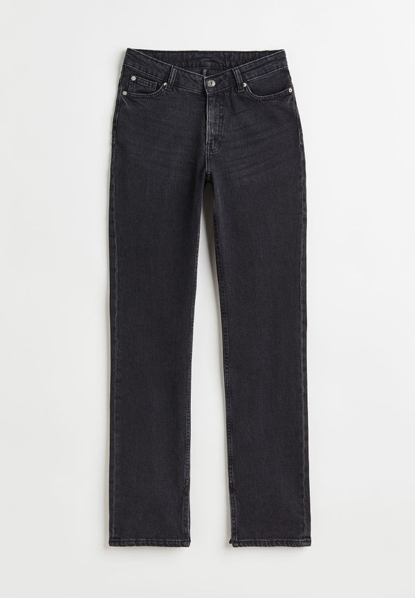 H & M - Bootcut High Jeans - Svart