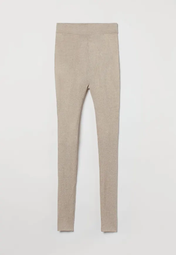H & M - Cashmere-blend leggings - Beige
