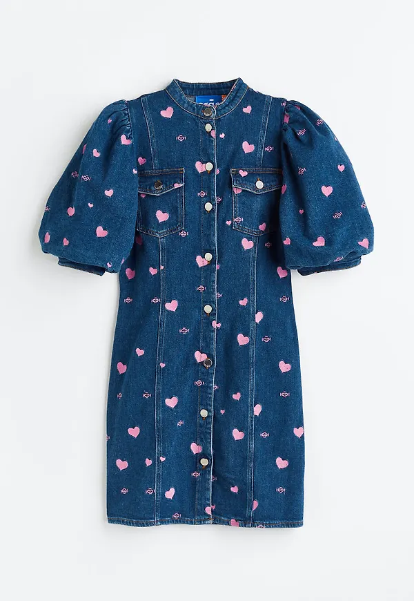 H & M - Celiacras Klänning - Blå