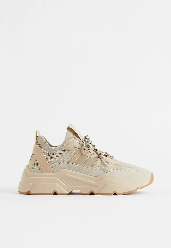 H & M - Chunky sneakers - Beige
