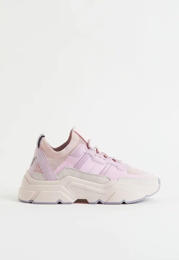 H & M - Chunky sneakers - Rosa