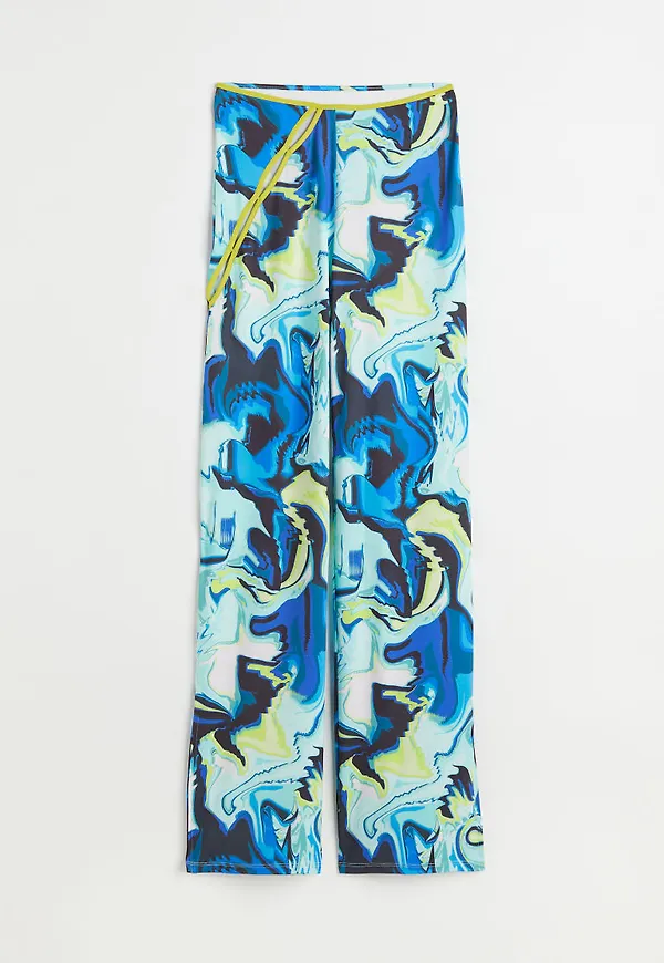 H & M - Cut out-byxa - Blå