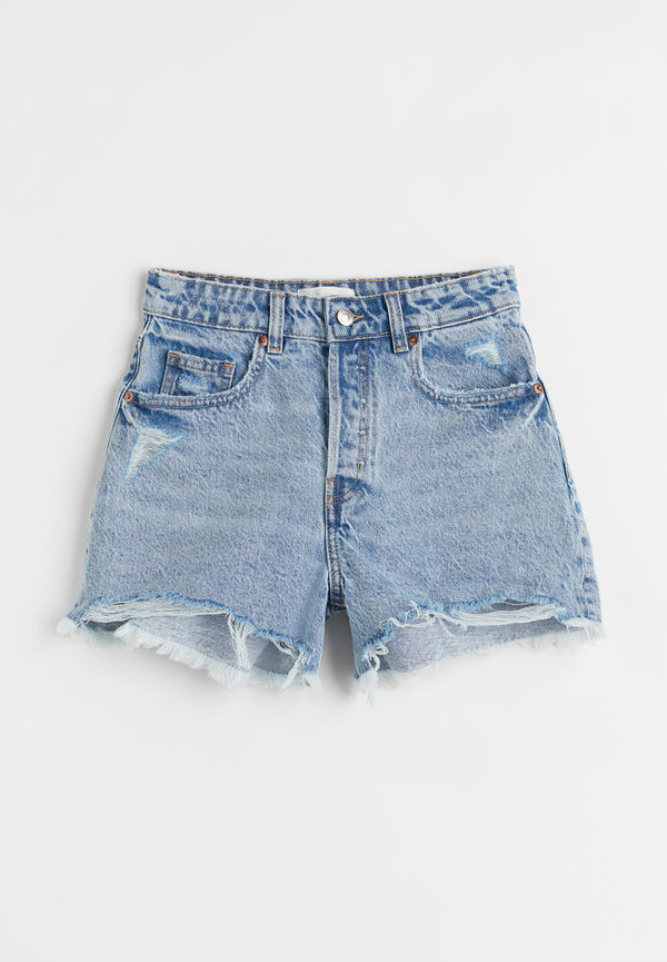 H & M - Denim shorts - Blå