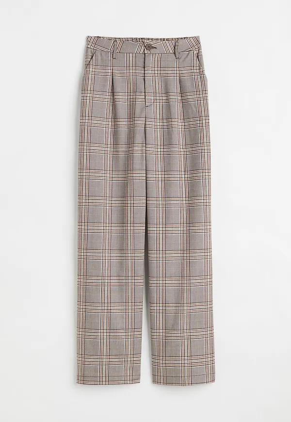 H & M - Dressad byxa - Beige