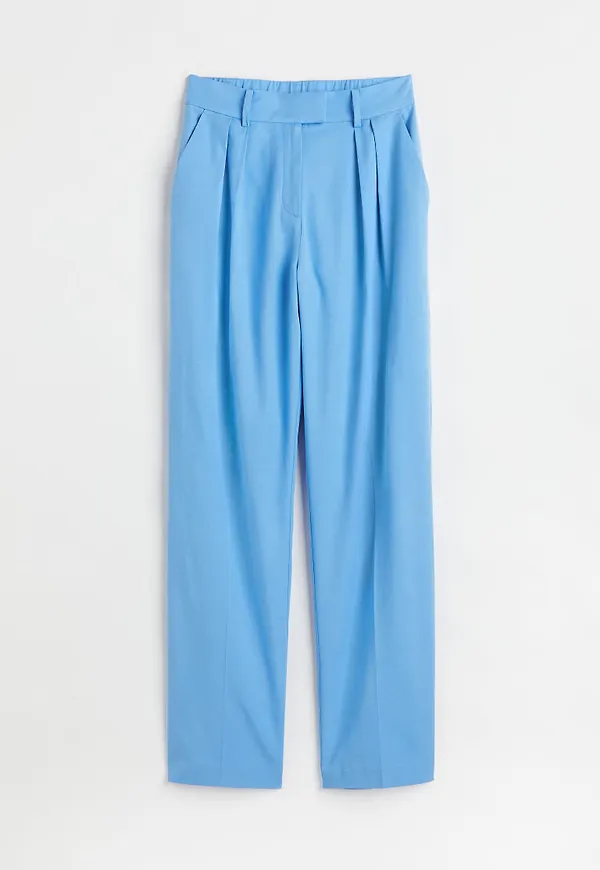 H & M - Dressad byxa - Blå
