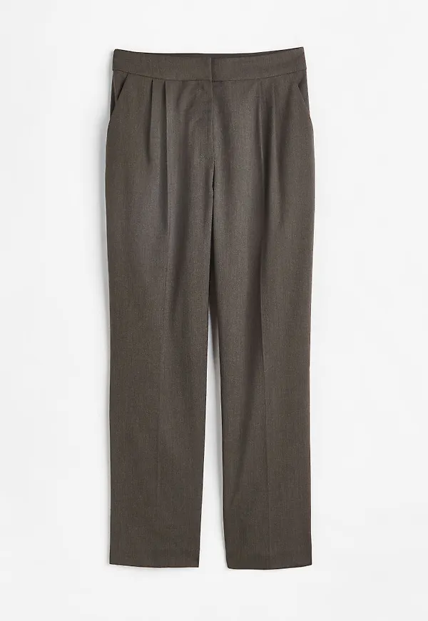 H & M - Dressad byxa - Brun