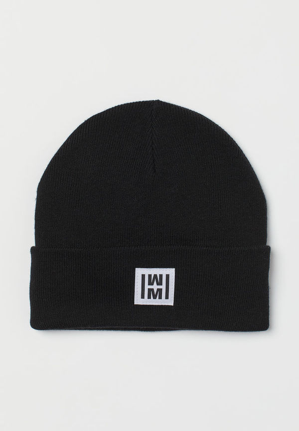 H & M - Fine-knit hat - Svart