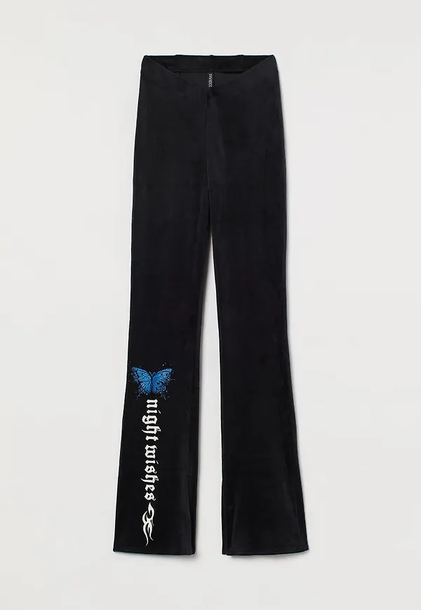 H & M - Flared leggings - Svart