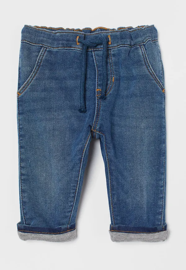 H & M - Fodrade jeans - Blå