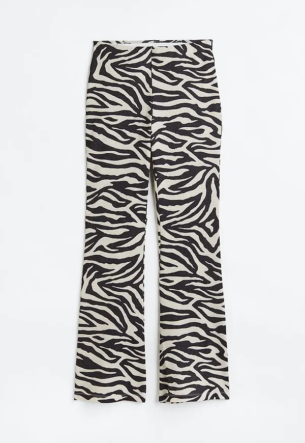 H & M - Glittriga leggings - Svart