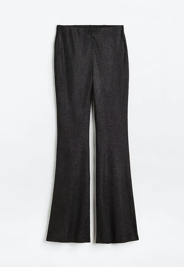 H & M - Glittriga leggings - Svart
