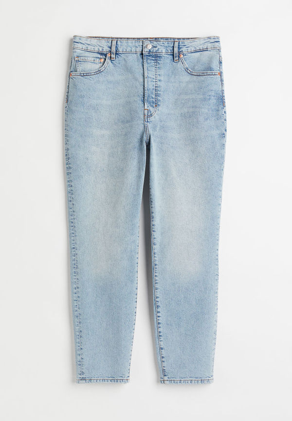 H & M - H & M+ Mom Ultra High Jeans - Blå